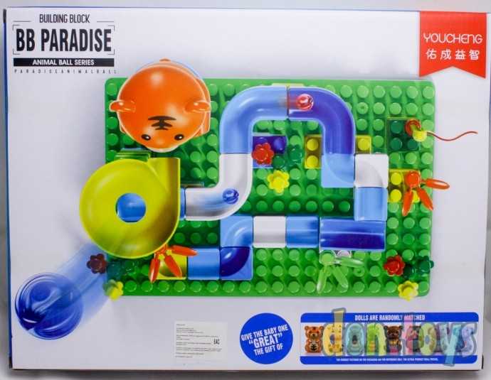 Конструктор Горка для малышей, 89 деталей, арт. 964, фото 2