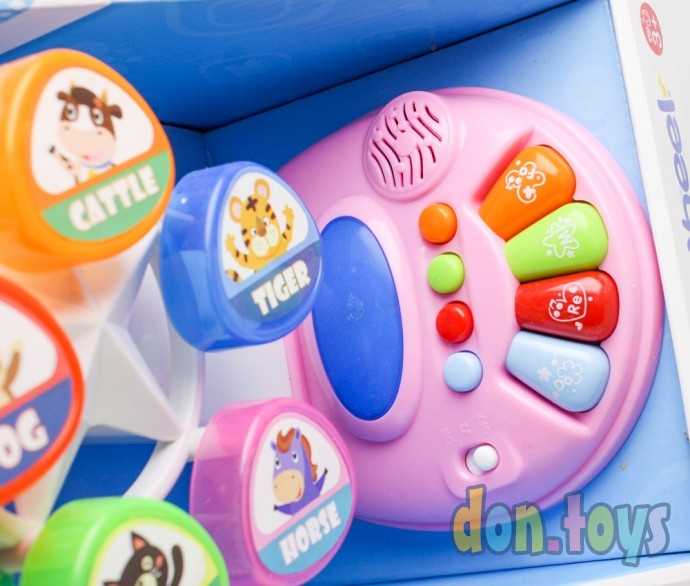 Музыкальная карусель вращается, подсветка, мелодии, арт. NO 6615, фото 2