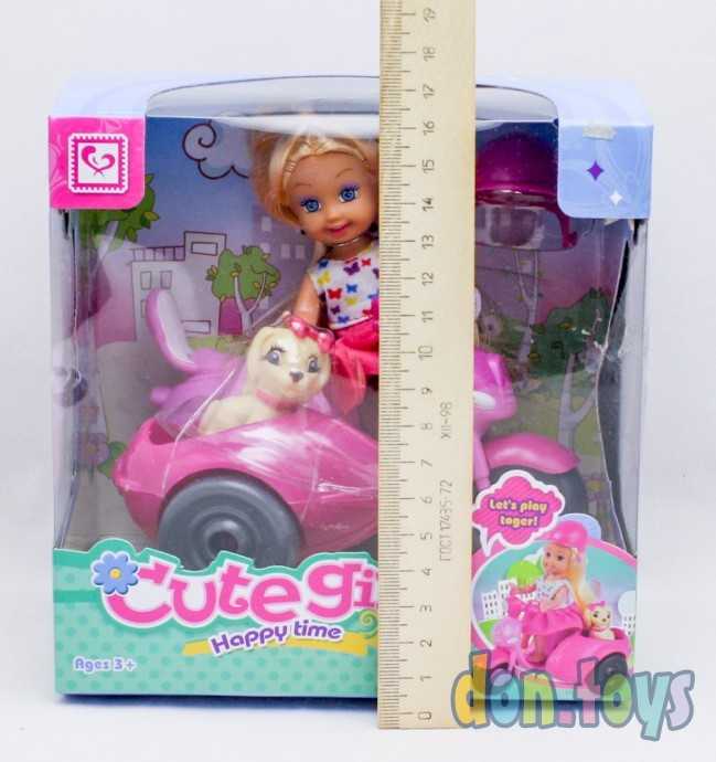 Кукла с мотоциклом и собачкой, арт. К 899-15, фото 2