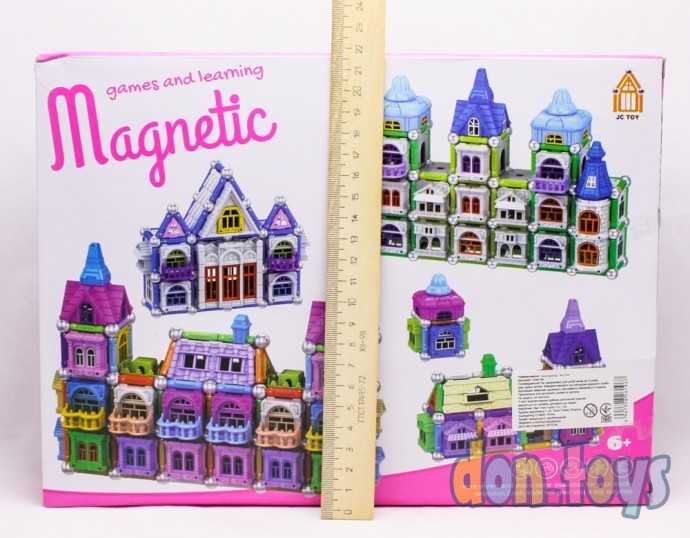 Конструктор магнитный Замок 100 деталей, арт. AQ - 734, фото 5