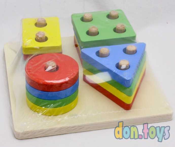 Сортер Доска с геометрическими фигурами, фото 2