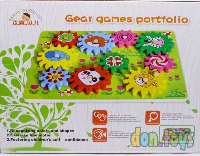 Деревянная игрушка Шестерёнки, арт. С 23161, фото 5