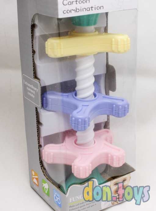 Развивающая игрушка-погремушка «Закрути меня», арт. 3650065, фото 2