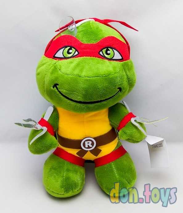 Мягкая игрушка Черепашки-ниндзя Рафаэль, 25 см, фото 1