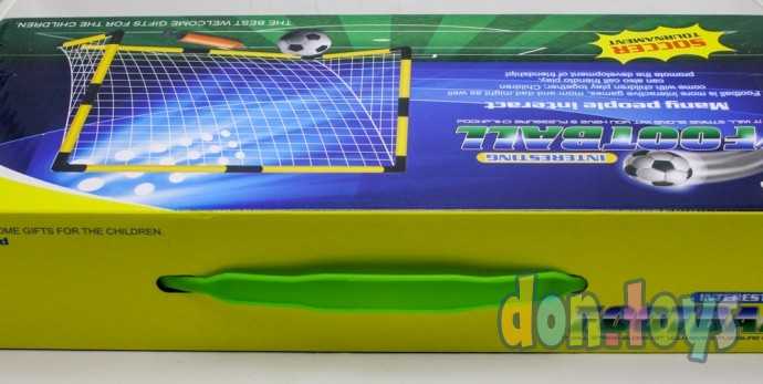 Набор футбольные ворота (80*60*45 см) Сетка Мяч Насос, арт. 8333, фото 3