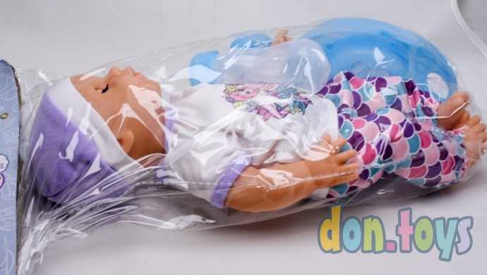 Пупс функциональный Ева в штанишках и шапочке, арт. 1952672, фото 5