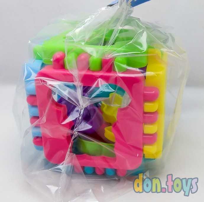 Логический кубик "Веселые зверята", арт. 01396, фото 6