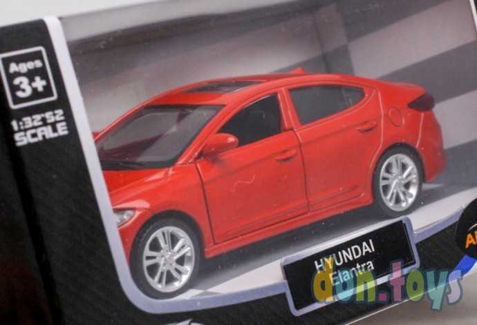 Машина металлическая HYUNDAI ELANTRA, 1:40, инерция, открываются двери, арт. 7389616, фото 5
