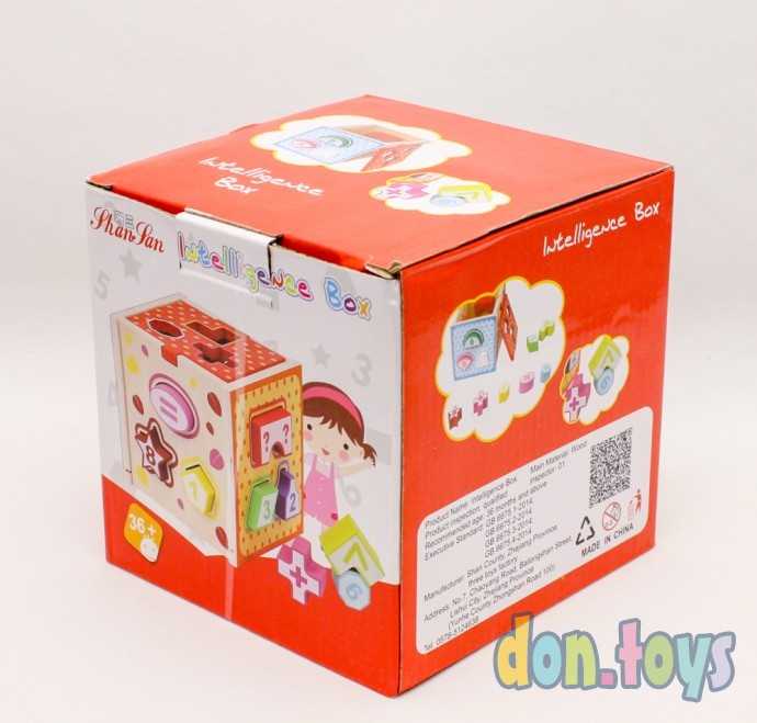 Деревянная игра Куб-Сортер, арт. С 35902, фото 3