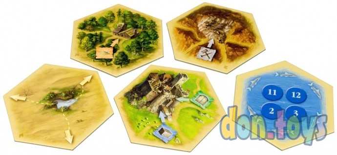 Настольная игра Колонизаторы Catan : Купцы и варвары (3-е рус. изд.), арт. 181901, (Дополнение), фото 5
