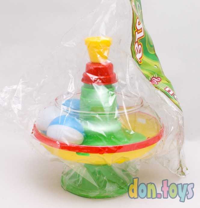 Юла с шариками диаметр - 14 см, фото 4