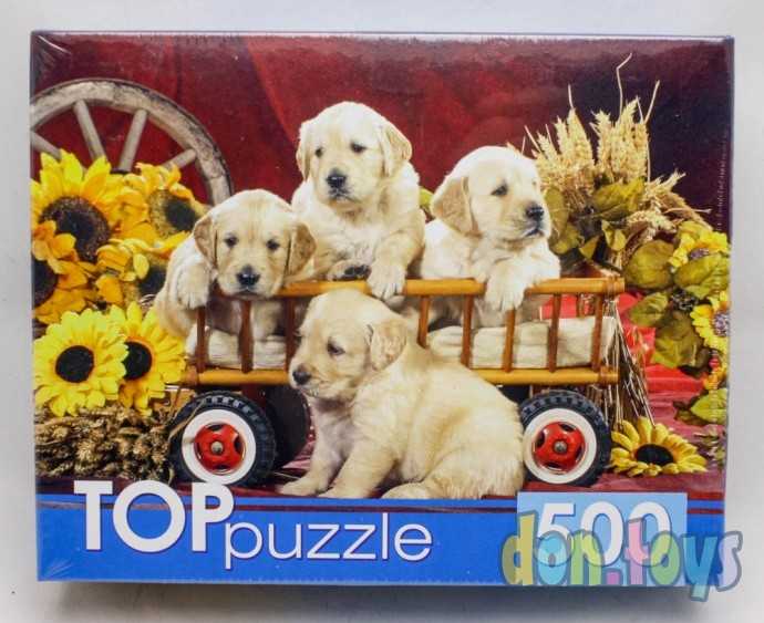 TOPpuzzle Пазлы 500 элементов, Щенки лабрадора, арт. ХТП500-6799, фото 1