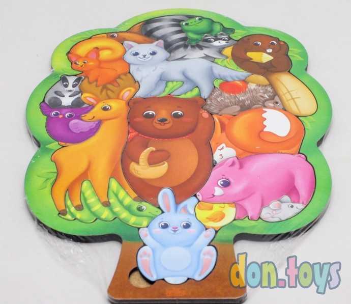 Головоломка «Лесные животные» 28х20 см, арт. 4276020, фото 4