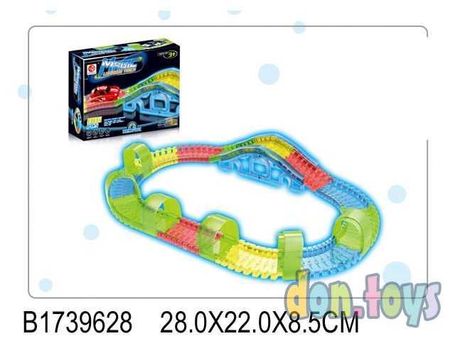 Автотрек Magic "Туннель" (машинка в комплекте,свет), арт. 1739628, фото 3