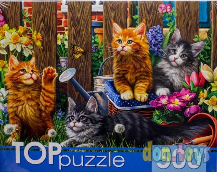 TOPpuzzle Пазлы 500 элементов, Котята Мей-кун, арт. ХТП500-4231, фото 3