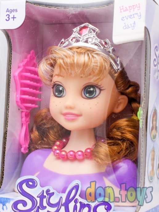 Голова куклы для создания причесок с аксессуарами, арт. B1707114, фото 3