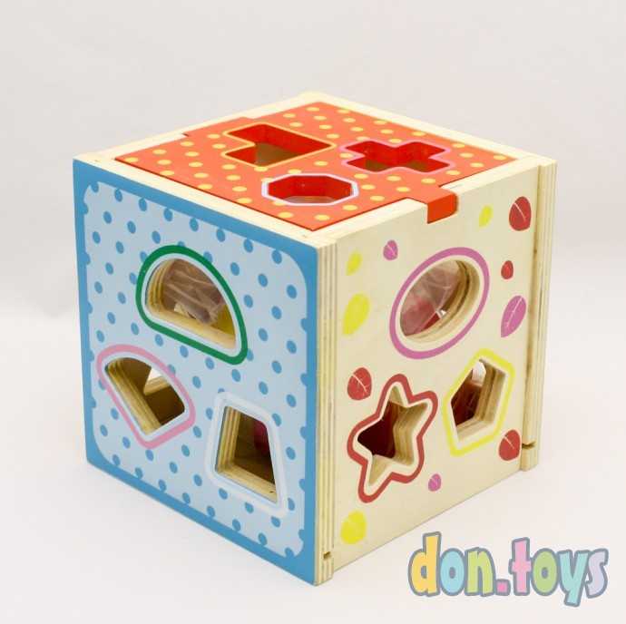 Деревянная игра Куб-Сортер, арт. С 35902, фото 7