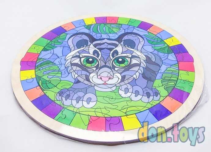 Деревянный апазл в рамке "Тигренок", арт. DP016(21756), фото 2