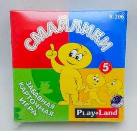 ​Забавная карточная игра "Смайлики", арт. R-206