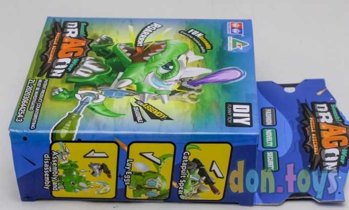 Конструктор винтовой «Динобот», с отвёрткой, арт. 7690539, фото 6