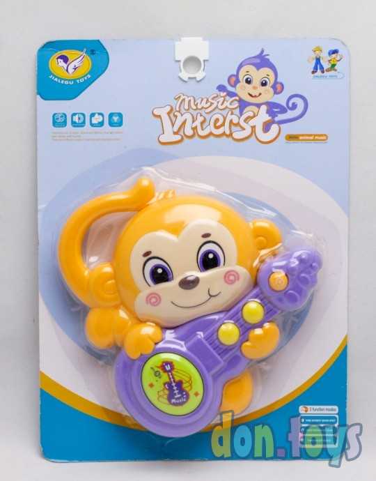 Музыкальная игрушка Обезьянка, свет, звук, арт. 855-59 A, фото 1