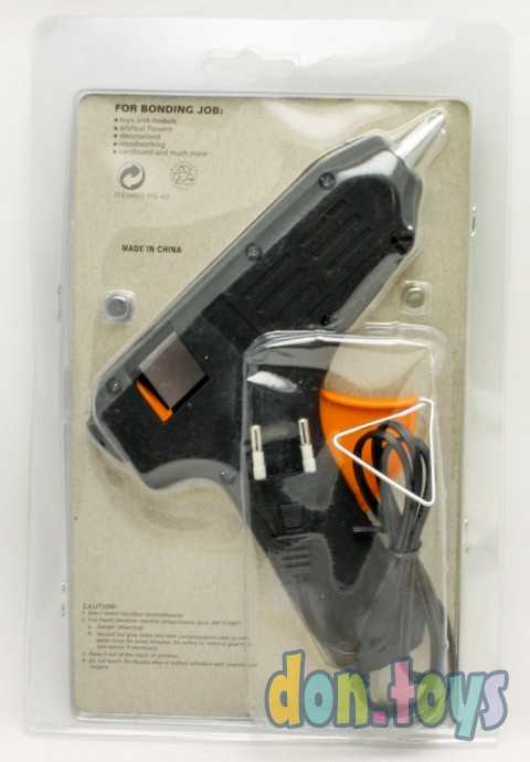 Клеевой пистолет №40W, средний, фото 4
