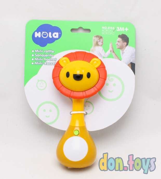 Музыкальная погремушка Львенок на планшете, арт. 3134, фото 1