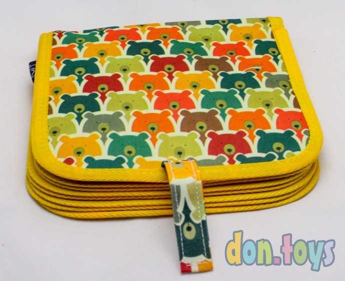 Книжка-коврик для рисования водными мелками 10 мелков, фото 9