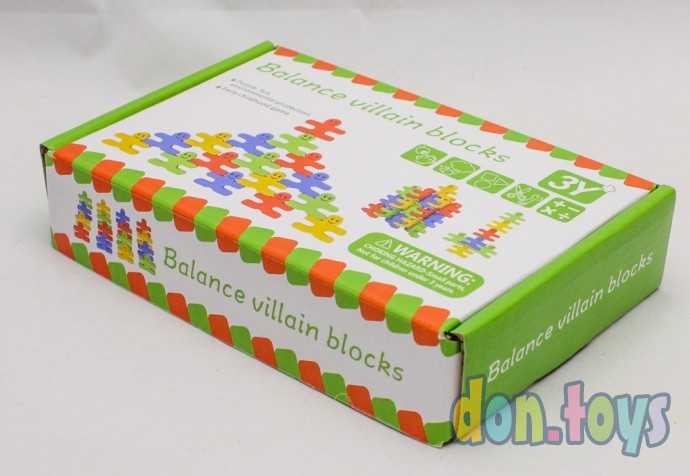 Развивающие пазлы балансир Человечки из дерева, арт. 1040073, фото 4