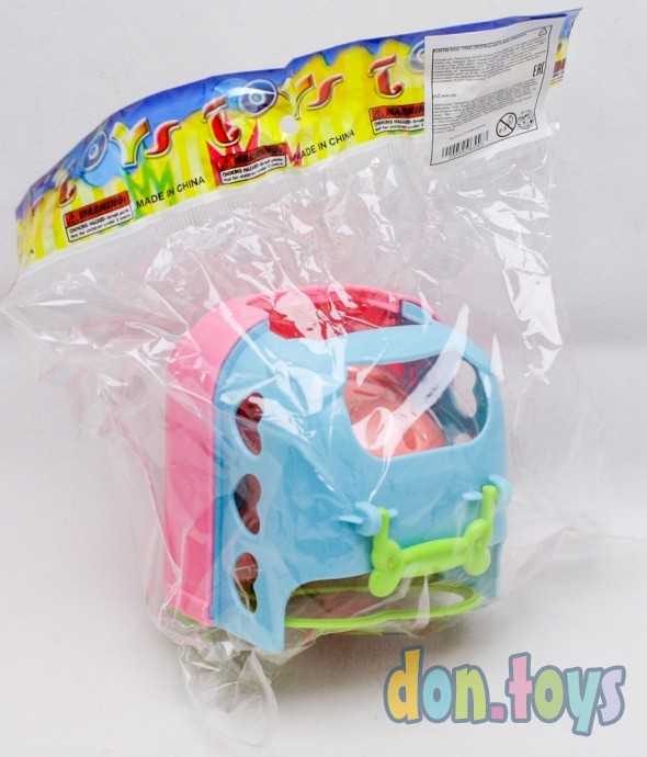 Игрушка инерционная «Совушка», (цвет серый) в переноске, двигается от нажатия, арт. 5296556, фото 6