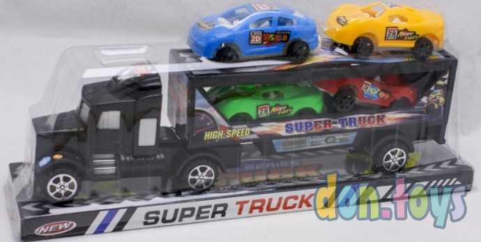 Машина Автовоз, 4 машинки под слюдой, арт. 803-1, фото 1