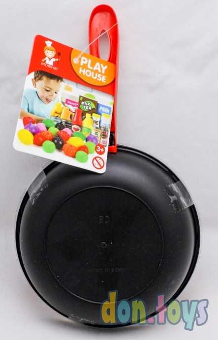 Игровой набор Посуда: сковорода с продуктами, 8 шт., арт. 13548105, фото 2