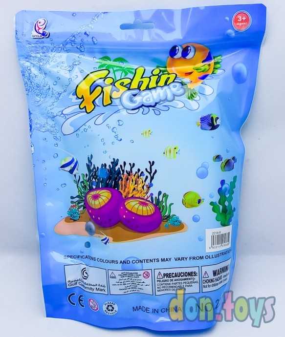 Набор рыбалка: 5 рыб, удочка, сачок, арт. 2214-8, фото 2