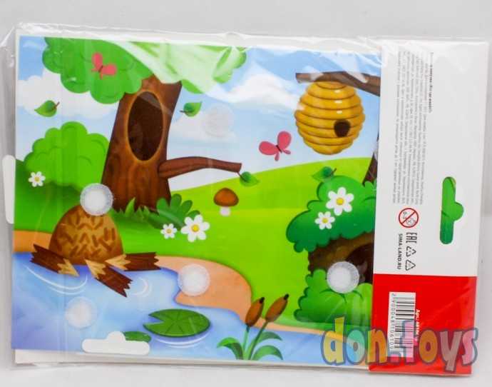 Игра на липучках «Кто где живёт?» с мягкими деталями, арт. 4810610, фото 2