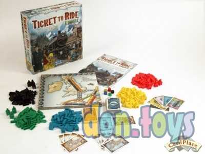Настольная игра Билет на поезд - Ticket to Ride: Европа, арт. 1032, фото 2