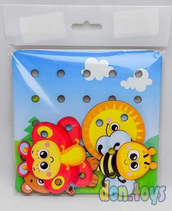 Деревянная шнуровка Солнечная полянка, арт. 4969872, фото 1