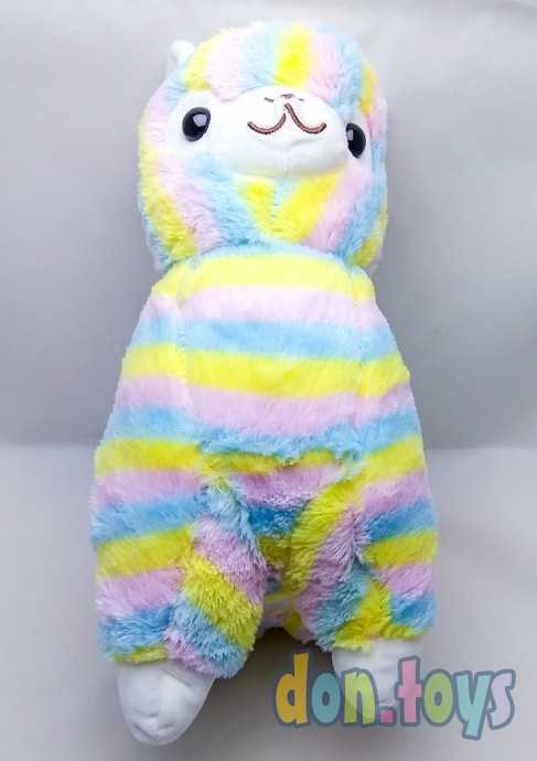 Мягкая игрушка Лама, радужная, 50 см, фото 2