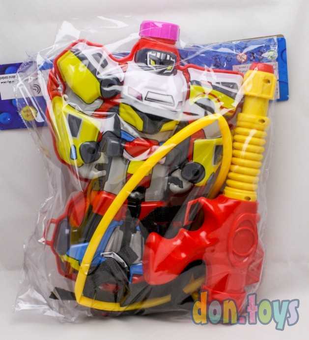 Водяной автомат ранец Трансформер, 32 см, арт. 168-35, фото 3