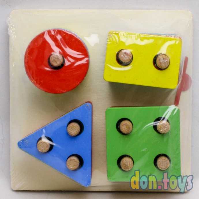 Сортер Доска с геометрическими фигурами, фото 6