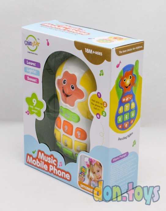 Телефон музыкальный, свет, звук, арт. QF 366-007, фото 8