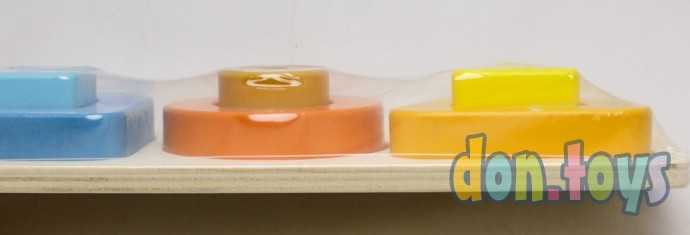 Рамка - вкладыш Айтоппер, 6 деталей, "Первый сортер малыша. Мир животных" арт. MC-069, фото 5