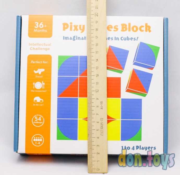 Кубики деревянные Пикси Сложи узор , арт. MC-047, фото 4