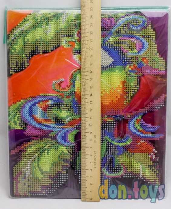 Алмазная мозаика Красивая птица, на картоне, арт.5453, фото 2