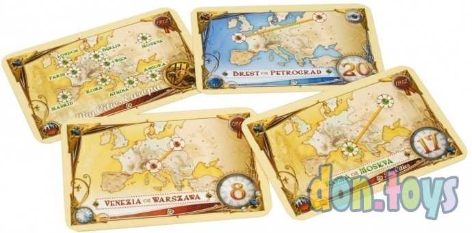 Настольная игра Ticket to Ride: Европа 1912 (дополнение, на русском), арт. 1626, фото 4