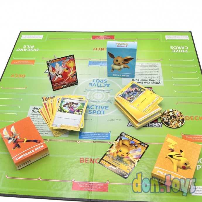 Настольная игра Pokemon: Battle Academy (Cinderace V, Pikachu V & Eevee V), арт. 290-80906, фото 5