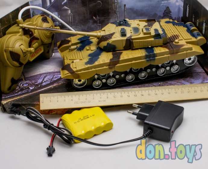 Танк Спецназ на р/управлении, звук, аккумулятор, арт. 163-R7035A, фото 4
