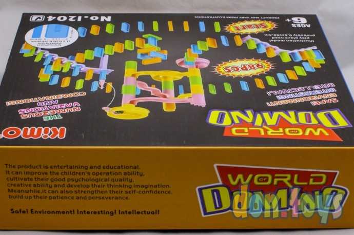 Настольная игра-конструктор Принцип домино, 98 деталей, арт. 1204, фото 4