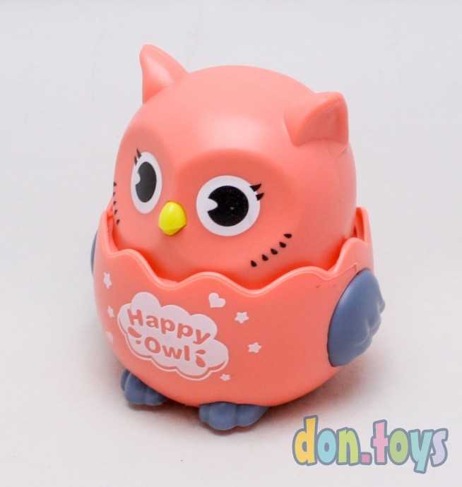 Игрушка инерционная «Совушка», (цвет серый) в переноске, двигается от нажатия, арт. 5296556, фото 3