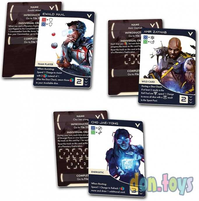 Настольная игра ISS Vanguard: Personnel Files, фото 3