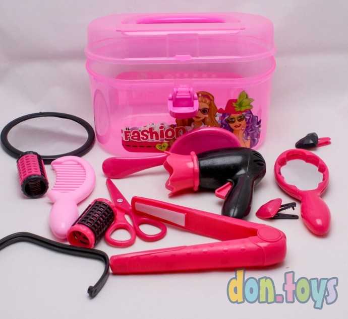 Игровой набор Идеальная прическа-2 в чемоданчике, 11 предметов, арт. 1678461, фото 1